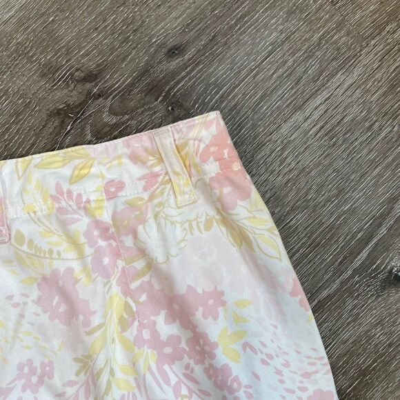 Gloria Vanderbilt Pastel Floral Grandma Core Capris SZ 12 90’s - Picture 9 of 14